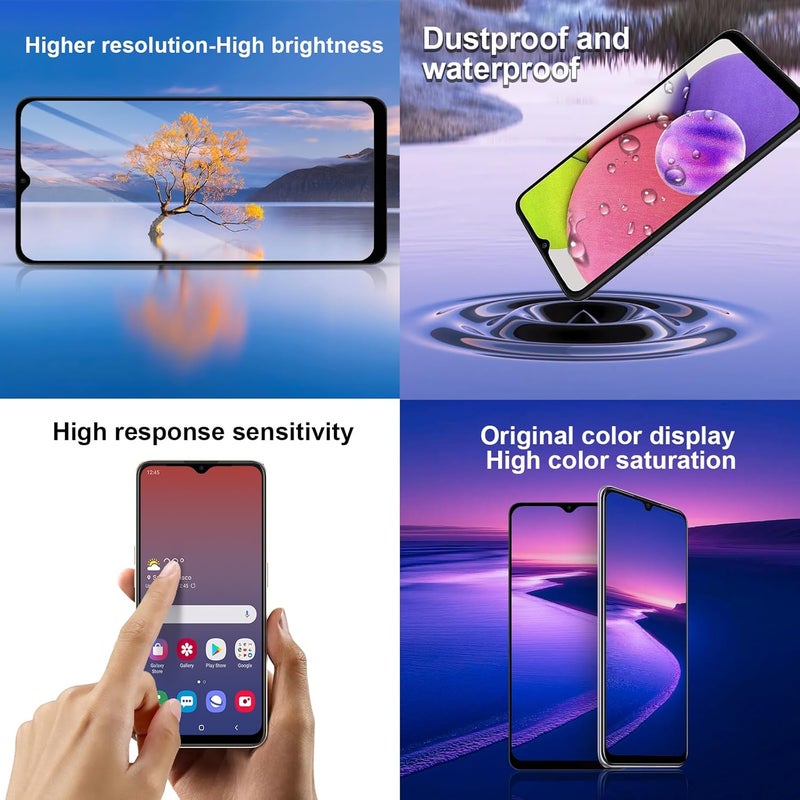 EFAITHFIX Store for Samsung Galaxy A15 5G Screen Replacement with Frame 6.6 Inch LCD Display Digitizer for Samsung A15 A156U A156M S156VL A156W Screen Replacement Kit Touch Screen Assembly with Repair Tools - Image 4